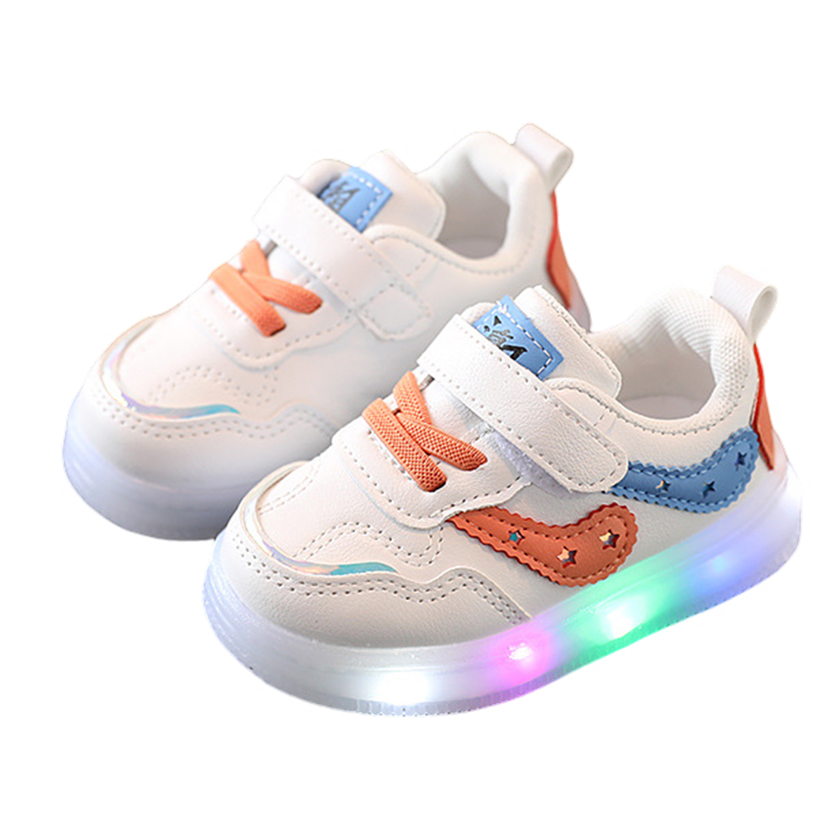  Light Up Small White Shoes